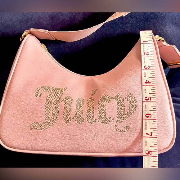 JUICY COUTURE taffy dusty pink obsession crossbody bag-NWT-Never Used-Excel Cond - Picture 7 of 11